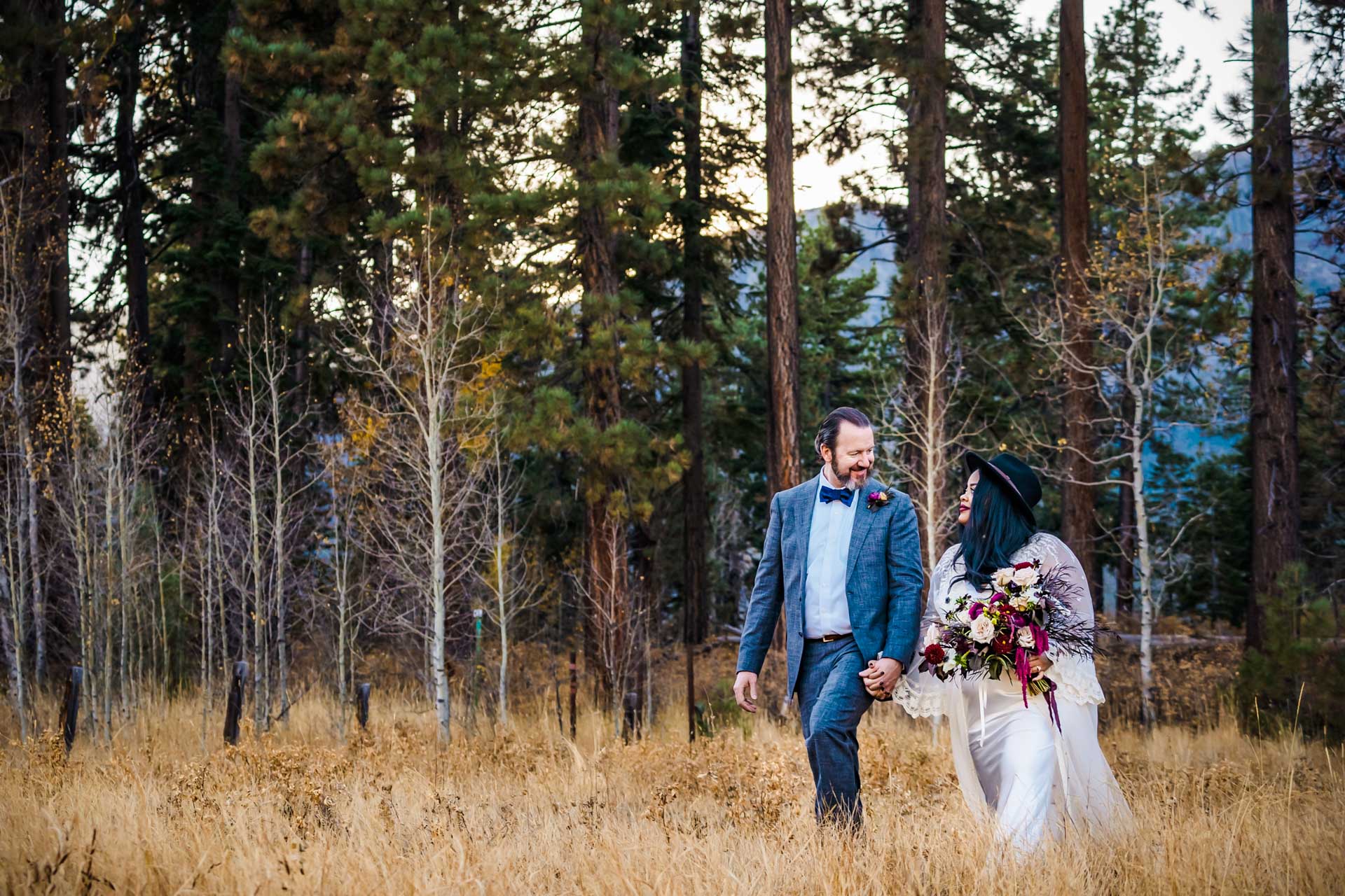 Lake Tahoe wedding photography at Fallen Leaf Lake