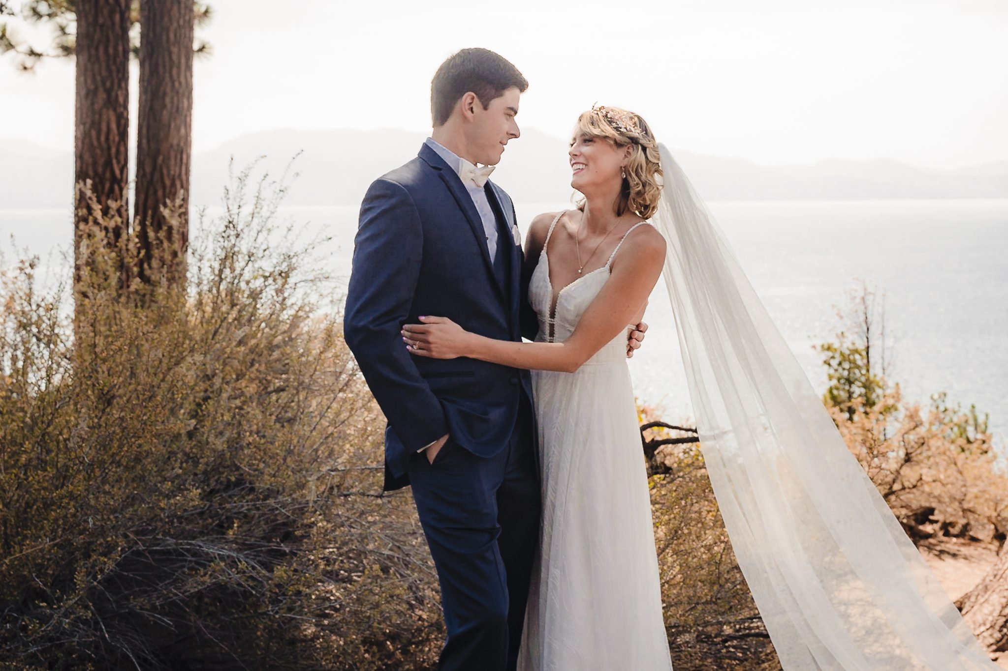 Lake Tahoe Resort Hotel wedding and reception photography