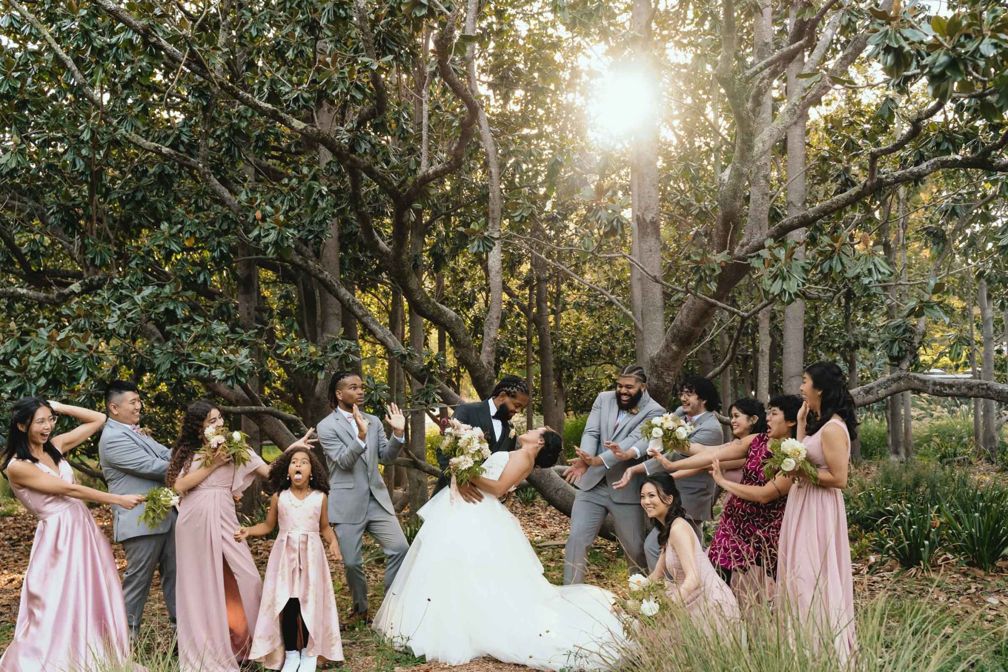 Bay area wedding photographer and group photography shots for families