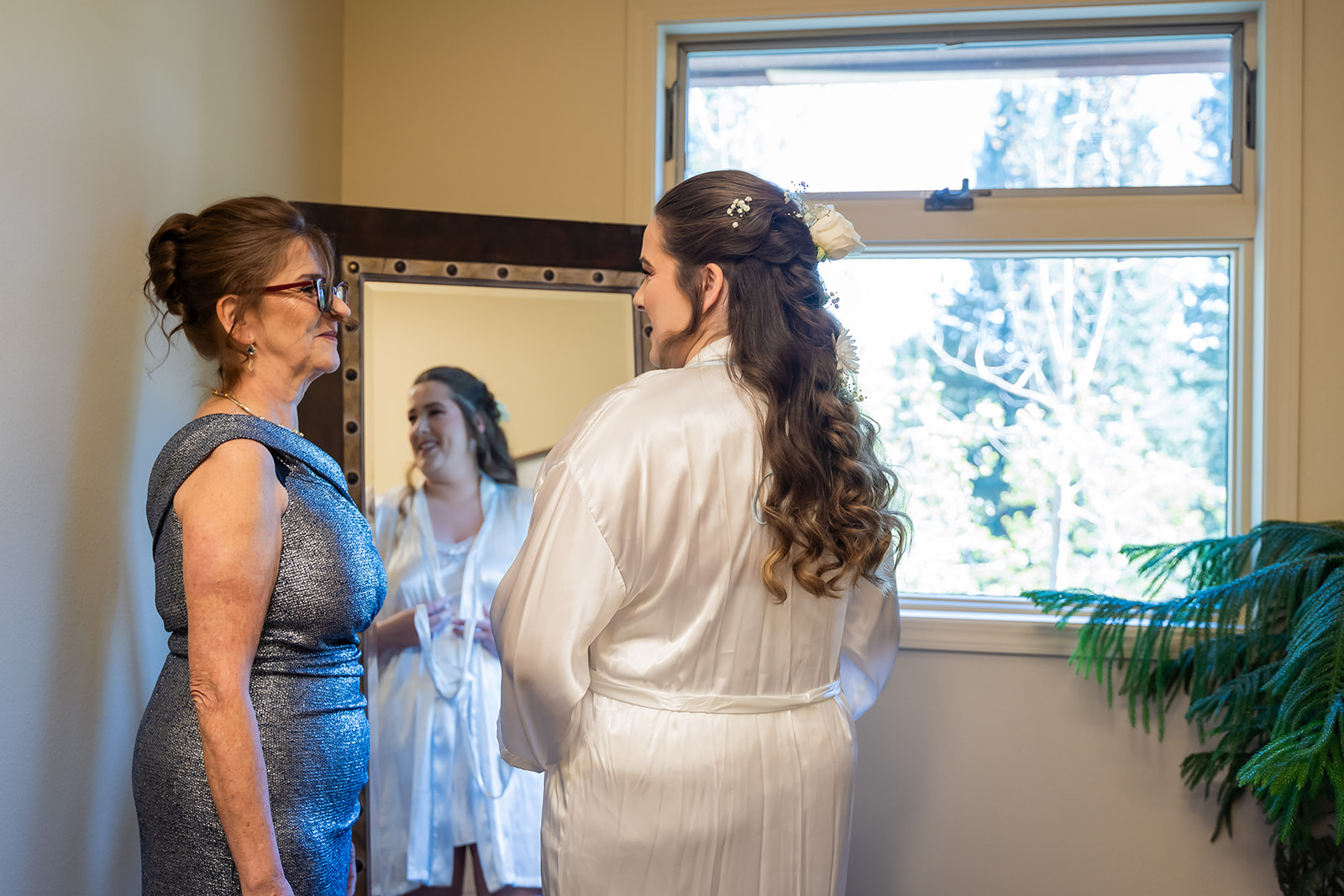 Lake Tahoe church wedding photographed at St. Francis of Assisi